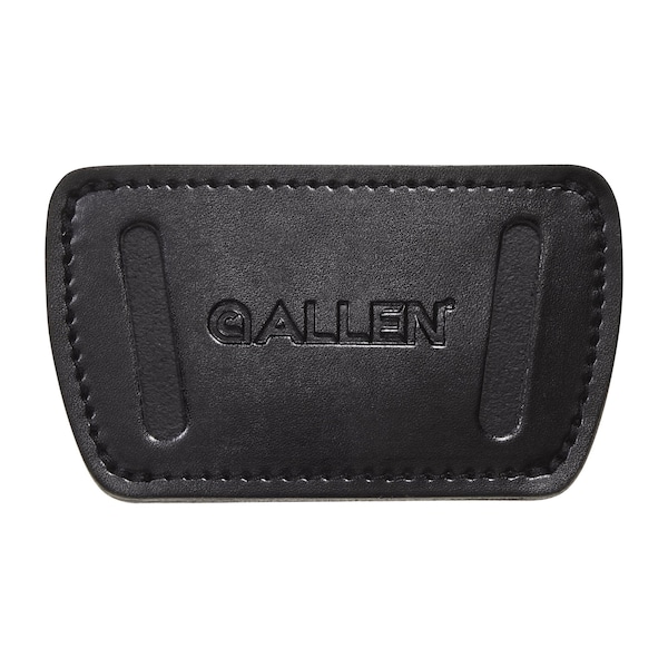 Allen Co Glenwood Leather Belt Slide Gun Holster, Ambidextrous, Med/Large Frame Semi-Auto Handguns, Black 44831 - main